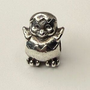 Retired Pandora Baby Chick Charm S925 ALE Sterling Silver